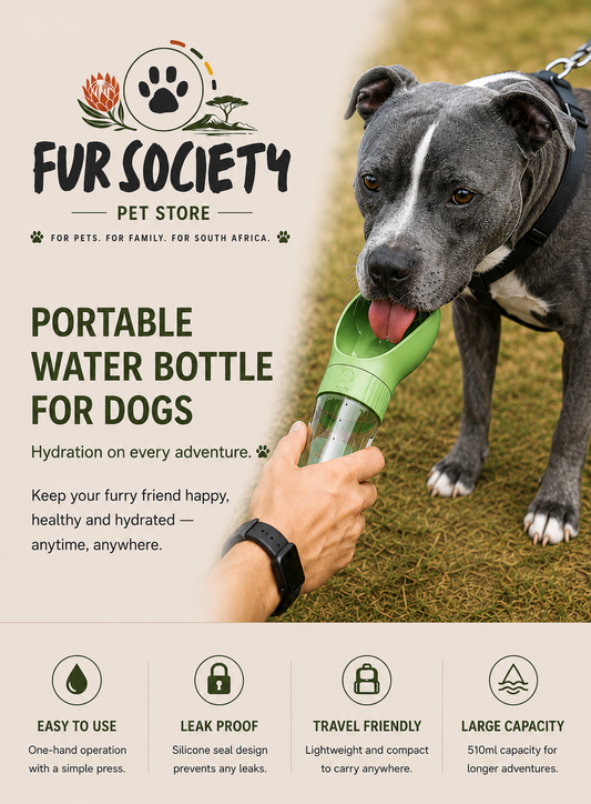 FurSociety Portable Water Bottle 510ml