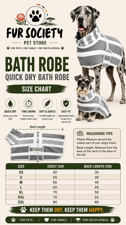 FurSociety Bath Robe