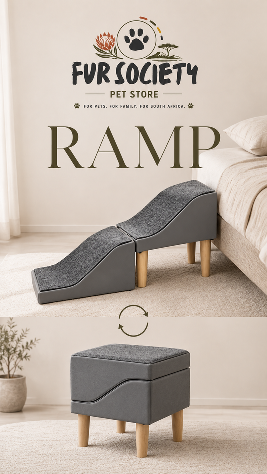 FurSociety Ramp | 2-in-1 Pet Ramp & Seat