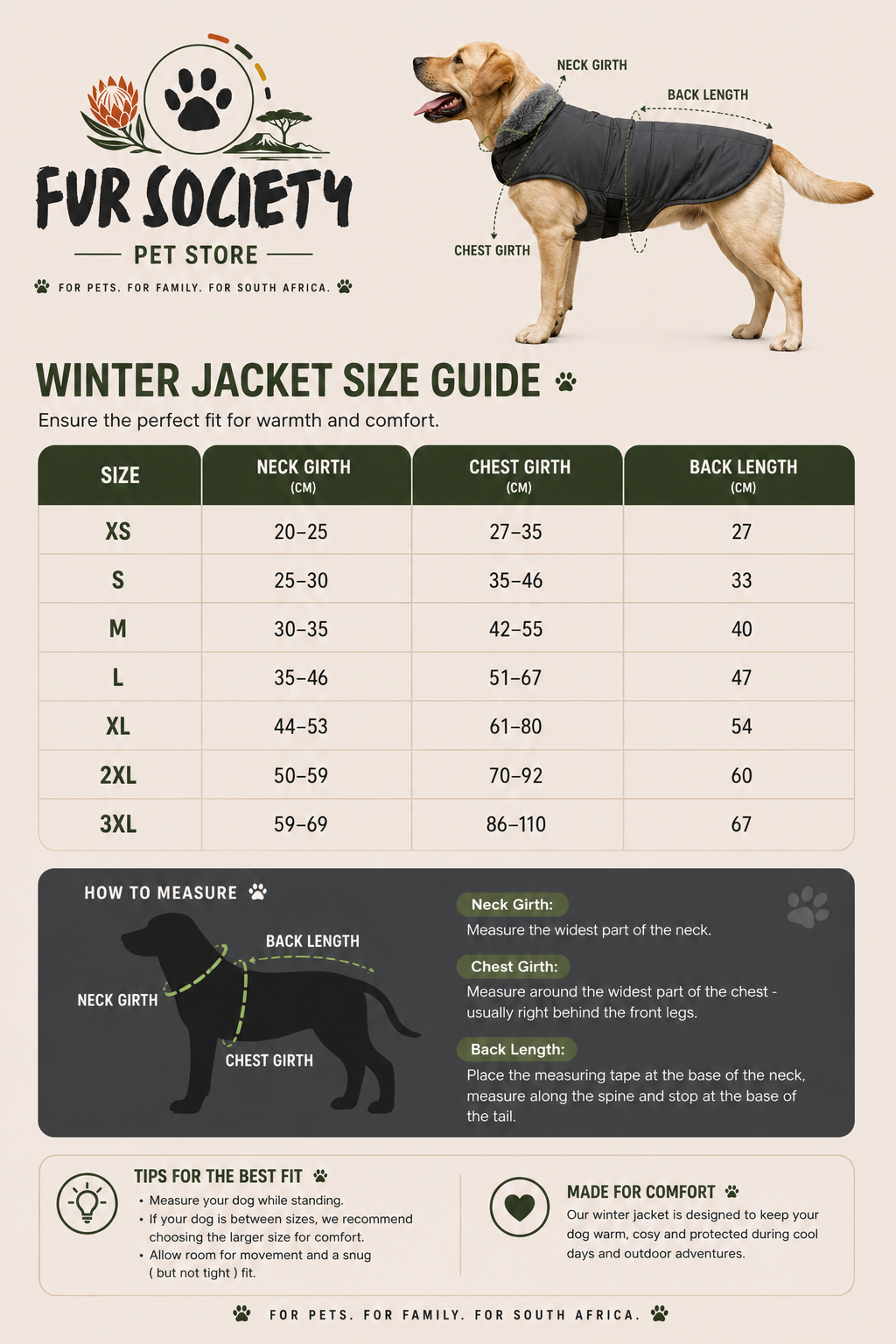 FurSociety Winter Jacket