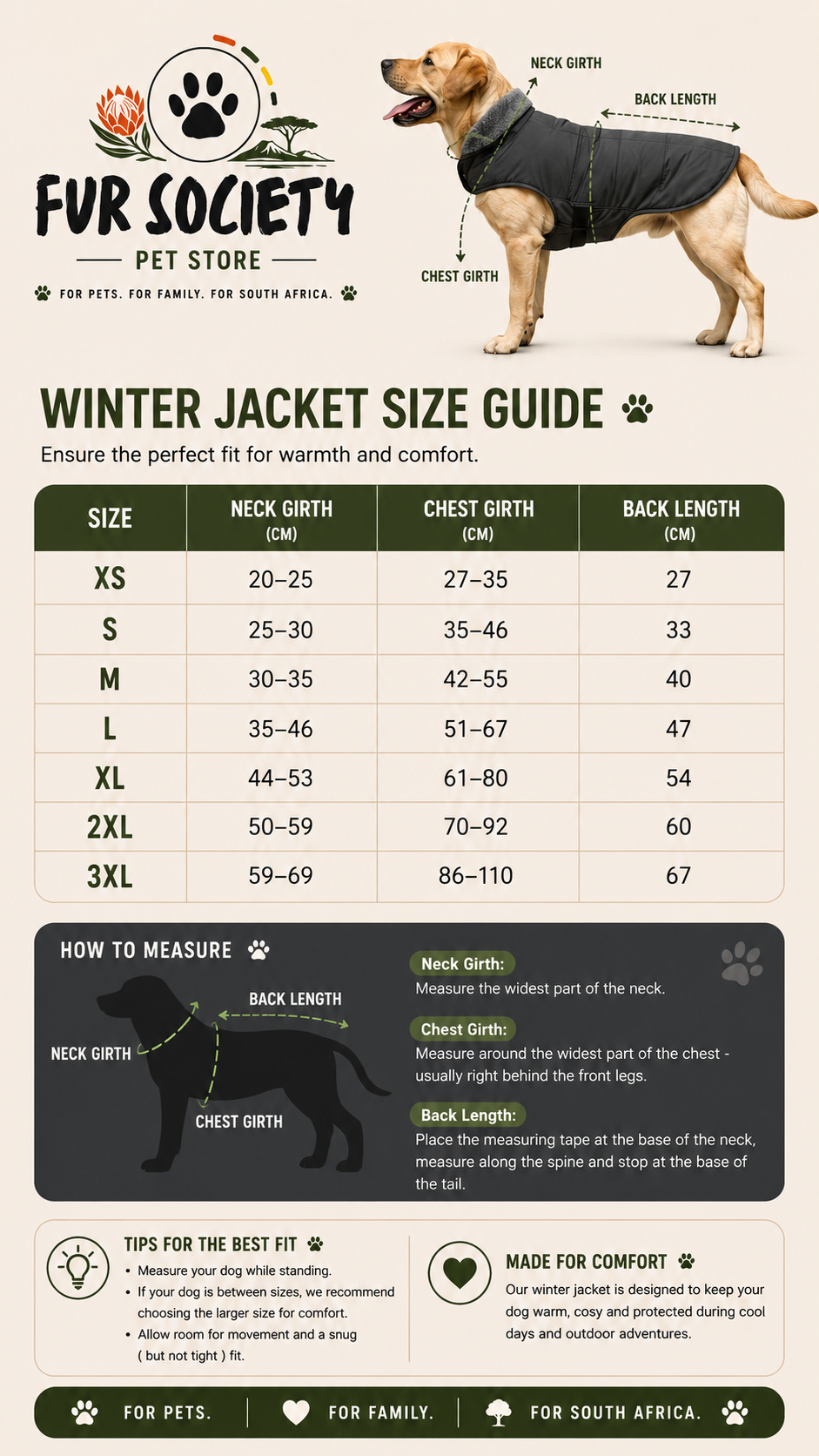 FurSociety Winter Jacket