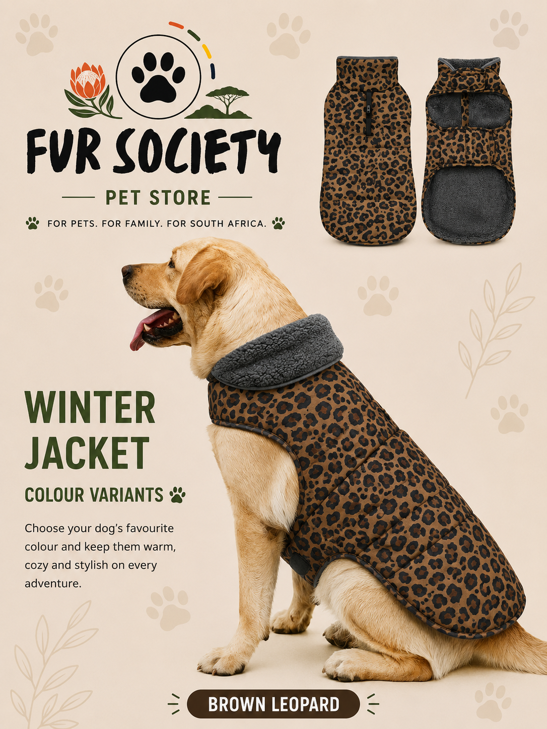 FurSociety Winter Jacket