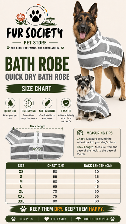 FurSociety Bath Robe