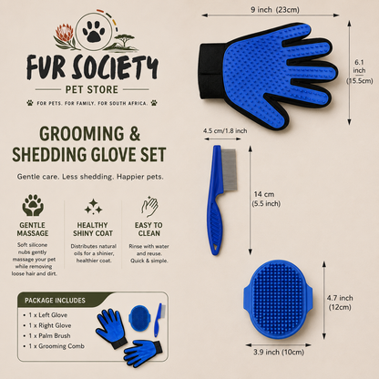 FurSociety 4-in-1 Washing Kit