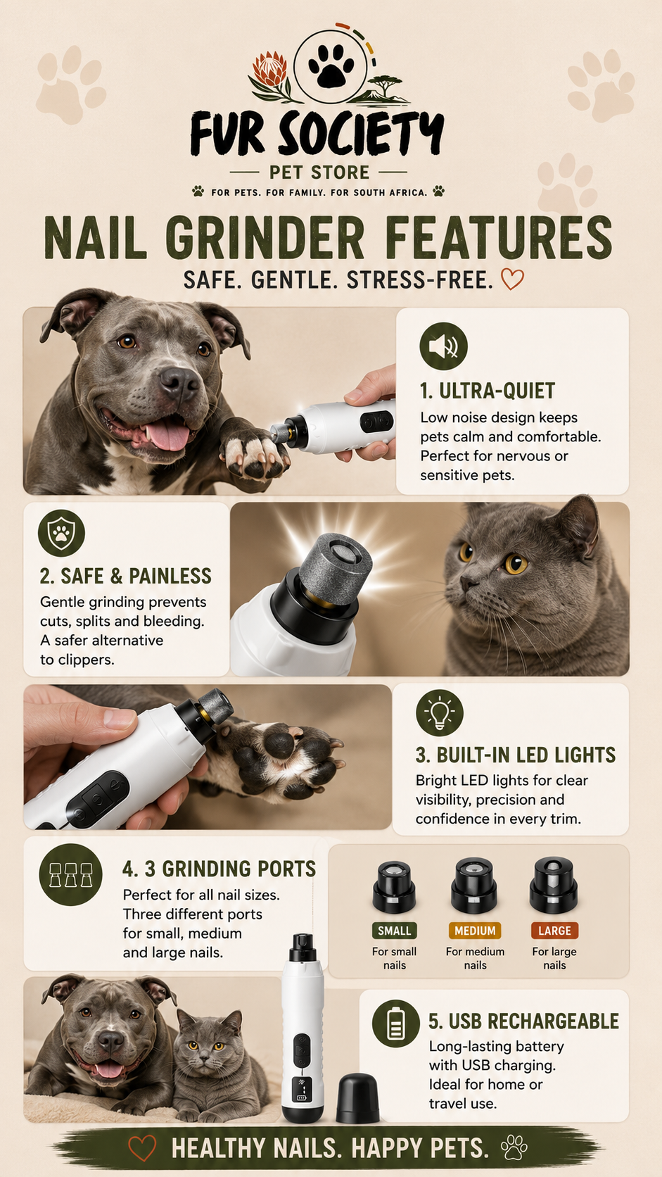 FurSociety Nail Grinder