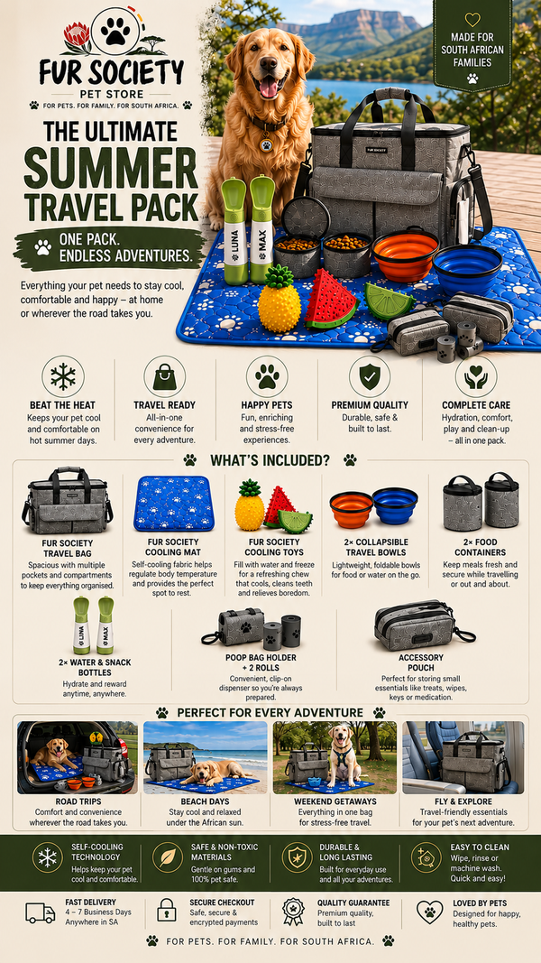 FurSociety Ultimate Summer Travel Bag
