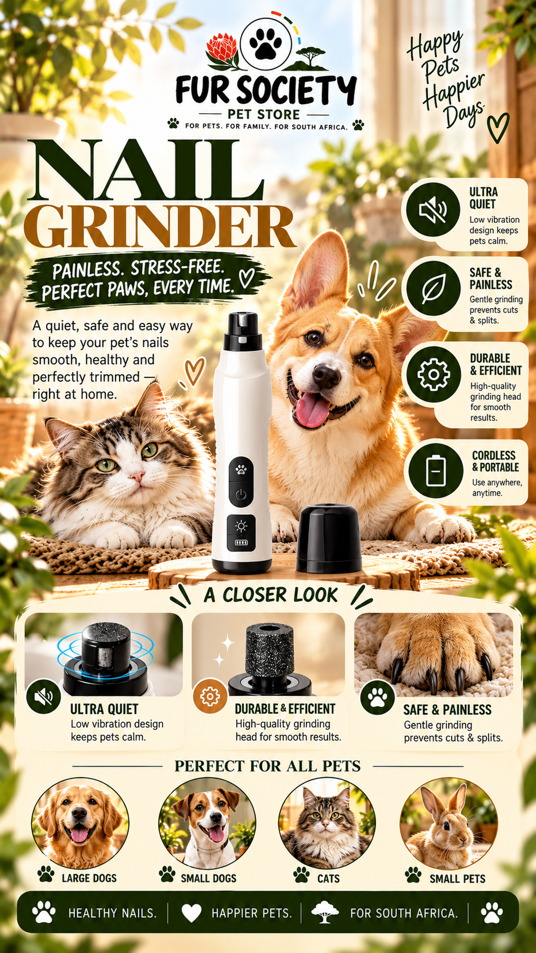 FurSociety Nail Grinder