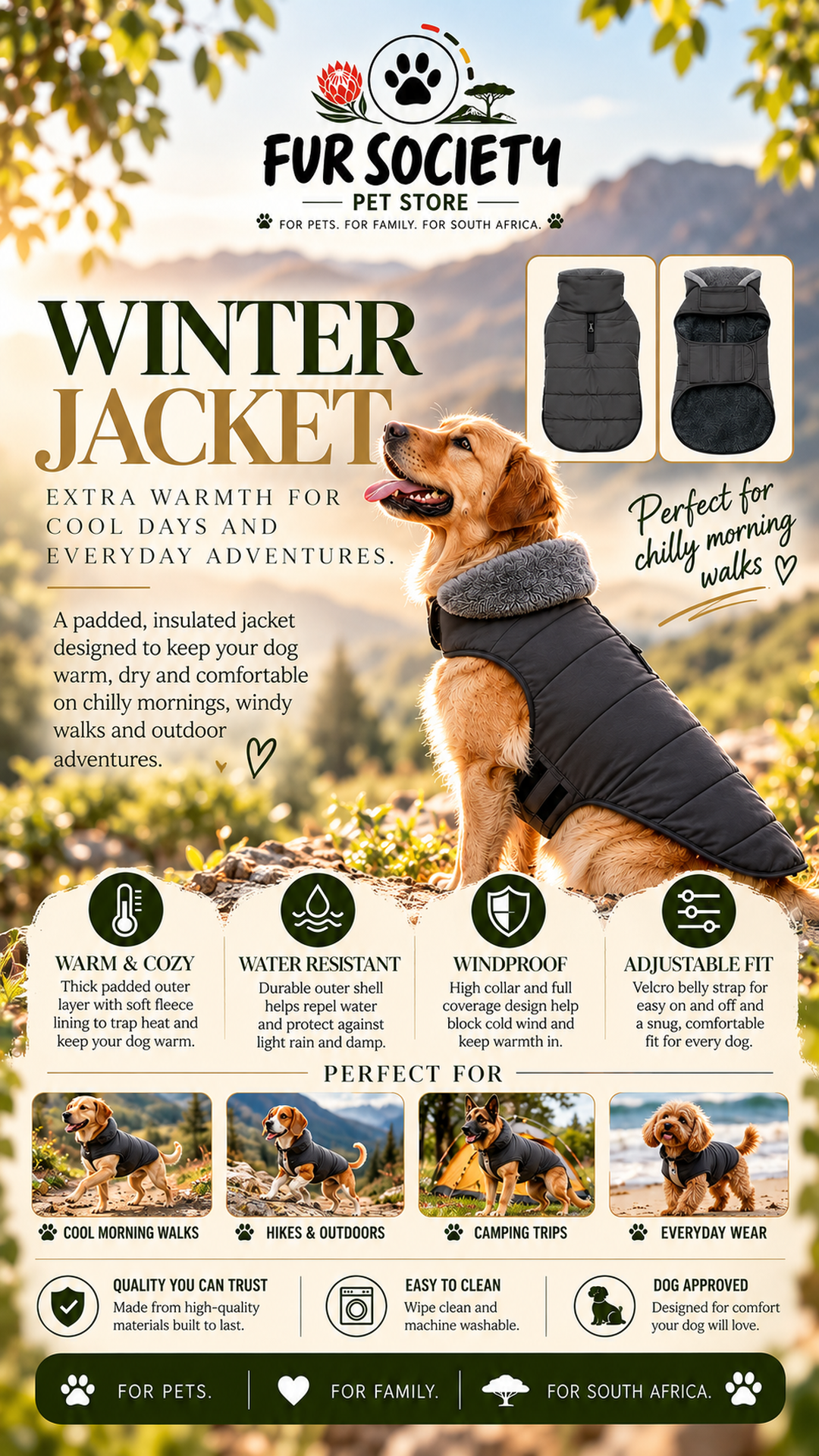 FurSociety Winter Jacket