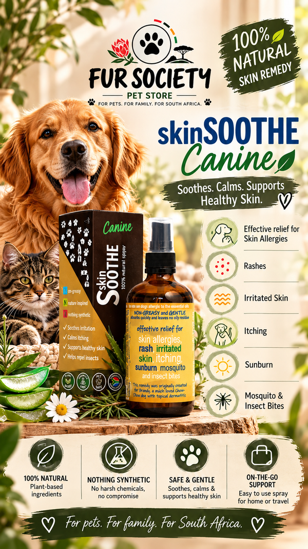 skinSOOTHE Canine – 100ml Glass