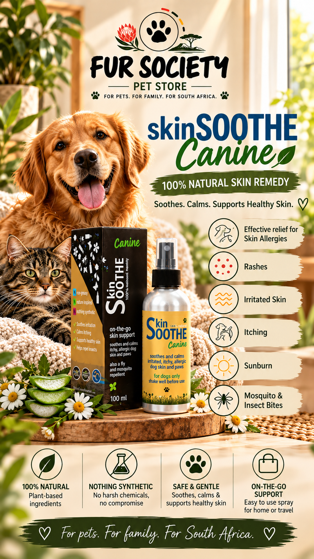 skinSOOTHE Canine – 100ml Aluminium