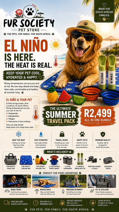FurSociety Ultimate Summer Travel Bag