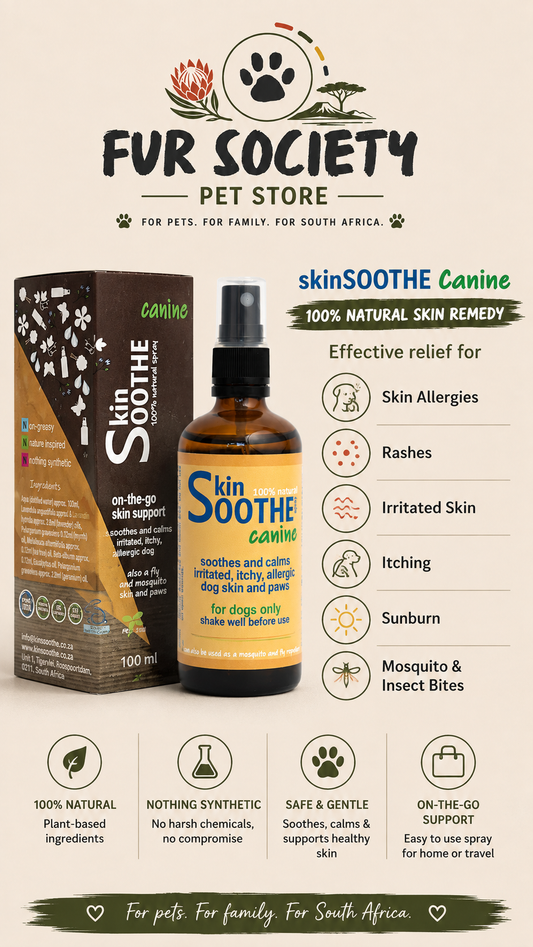 skinSOOTHE Canine – 100ml Glass